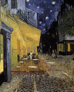 Vincent van Gogh / Terrace Cafe Arles (1888)