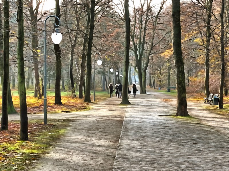 Herbstspaziergang im Berliner Tiergarten